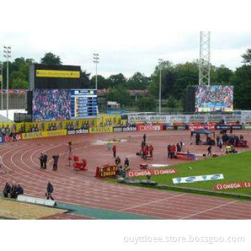High brightness P10 DIP full color indoor stadium led displ